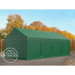 TONNELLE - BARNUM Tente de stockage TOOLPORT 4x8 m - PVC - H. 2m - v