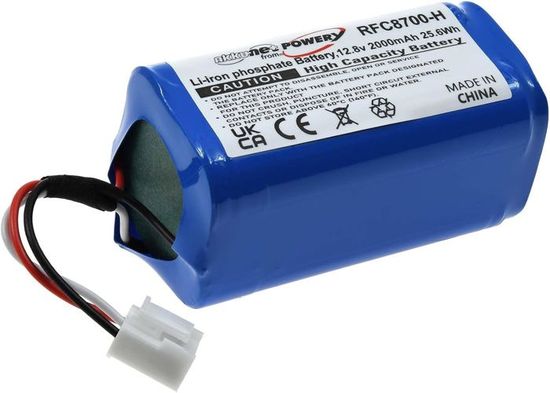 Cameron Sino Batteria Di Ricambio 12.8V 1400mAh Per Aspirapolvere Severin Chill E Philips SmartPro Compact