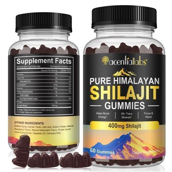 Shilajit Bio Himalaya HARC HERBAL - Résine Extrêmement Puissante, 20g (66 Portions), Expire Déc. 2027