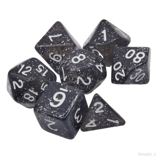 Set De 21 Dés Polyédriques 12 Faces + Sac - Pour Jeux De Rôle (D&D), Jeux De Société, Maths, Soirées Entre Amis - 10