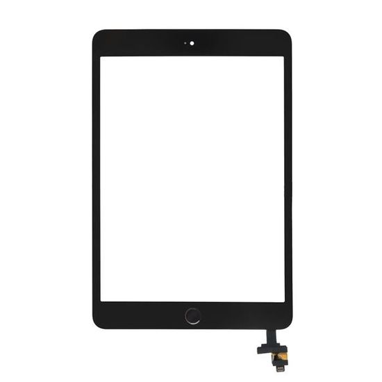 VITRE ECRAN TACTILE POUR IPAD MINI 3 NOIR COMPLET TOUT ASSEMBLÉ