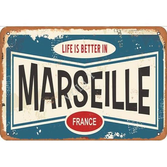 Plaque Murale Déco 'La Vie Est Meilleure Autour Du Camping-car' - En Métal Style Bois - 20,3x30,5 Cm - Parfaite Pour Maison, Garage, Cadeaux Camping - 7