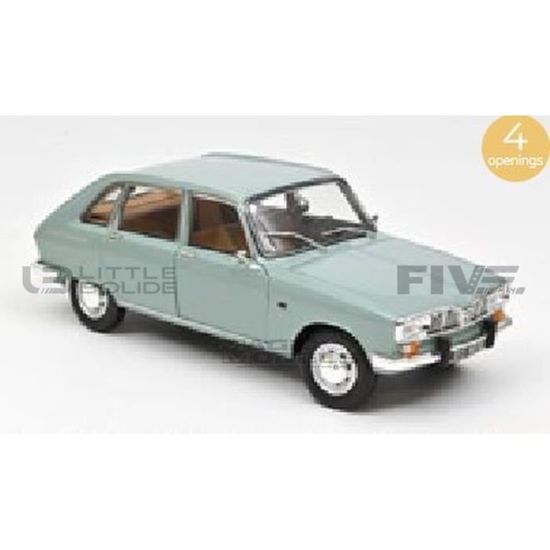 Norev 1/18 – Renault 16 De 1968 – Bleu Clair – Miniature Collection Norev185131