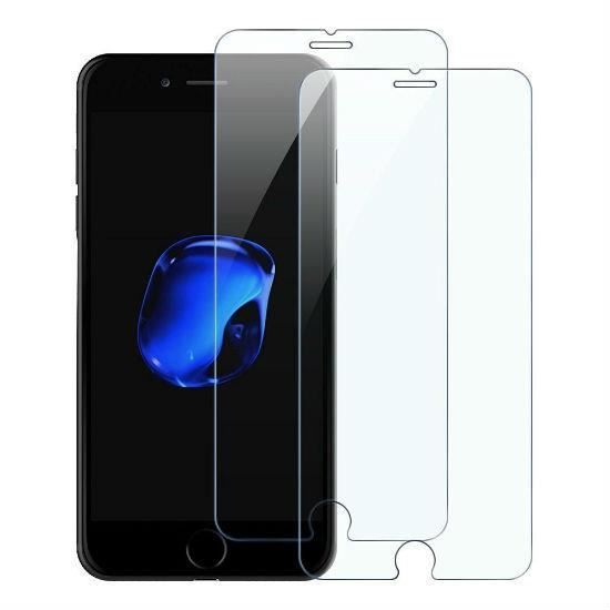 2 pieces iphone 7 8 verre trempe protection ecran