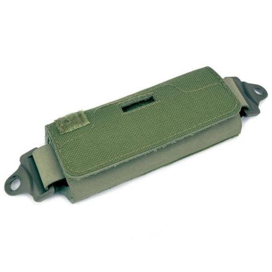 Sac De Contrepoids Tactique Pour Casque Airsoft - Avec 5 Poids De 50g - En Cuir Synthétique Et Nylon