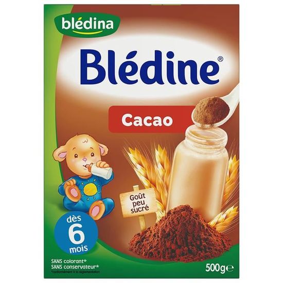 Bledina Bledine Cacao Des 6 Mois 500 G Lot De 6 Achat Vente Legumes Cuisines Bledina Bledine Cacao Des 6 Mois 500 G Lot De 6 Cdiscount