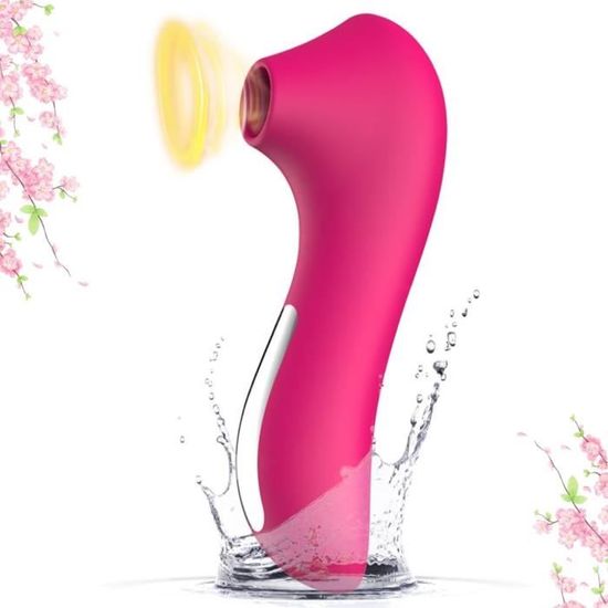 Vibromasseur Suceur Féminin Coco Rose Puissante Neuf Coffret - Sextoy Lapin