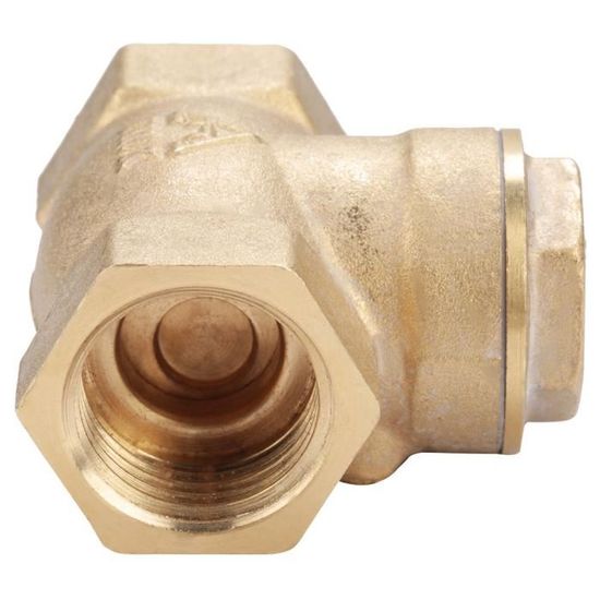 Clapet Anti-retour 1/2 En Laiton - Universel, étanche Et Antirouille Pour Pompe, Fontaine, Machine à Laver, Jardin Et Récupérateur D'eau