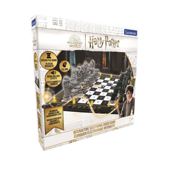HARRY POTTER - Jeu D'échecs électronique - Clavier Tactile, Effets