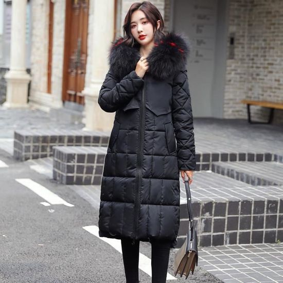 Manteau Long Reversible Amanda Wakeley - Noir, Fourrure Peau De Mouton, Taille 6 - Neuf Sans étiquettes