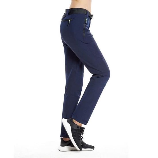 Pantalon Softshell Femme Leocloho - Doublé Polaire Imperméable