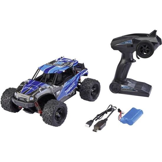 Buggy electrique REVELL CONTROL X Treme Cross Thunder 24831 4 roues motrices Noir Cdiscount Jeux Jouets