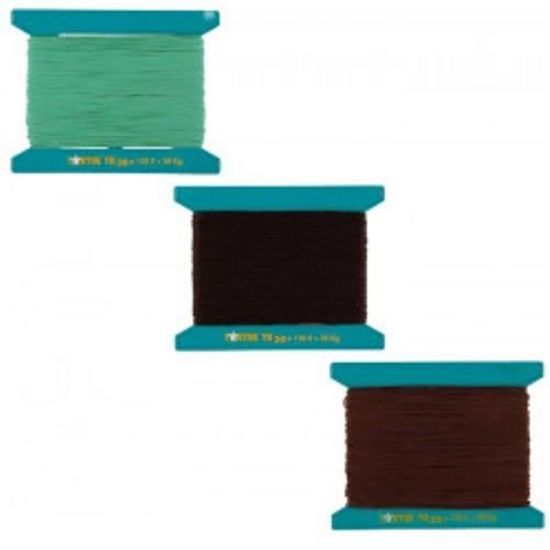 Fil De Pêche Tresse Tortue Nacrylan - Diamètre 0.10mm, 4000kg De Résistance, 100m, Couleur Soleil