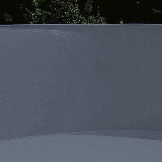 Liner gris pour piscine métal intérieur Ø 4,60 x 1,32 m
