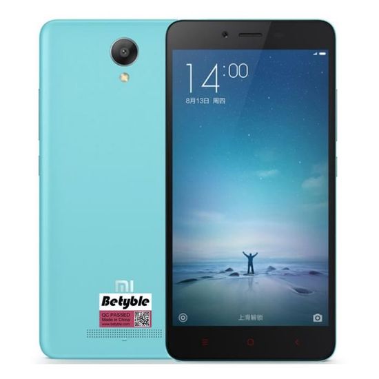 Xiaomi Redmi Note 2 16 Go - bleu-Betyble QC réussi