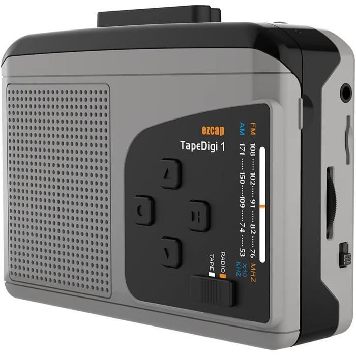 Baladeur Cassette Panda PA6501 - Radio AM/FM, Enregistreur, USB-C, Haut-parleur, Neuf