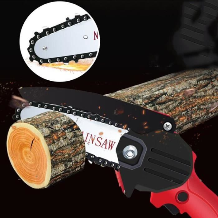 220V sans fil Portable Rechargeable pour batterie Makita élagage électrique scie Mini bois une main scie à bois