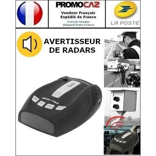 Avertisseur de Radars GRD750 (avec haut-parleur intégré)