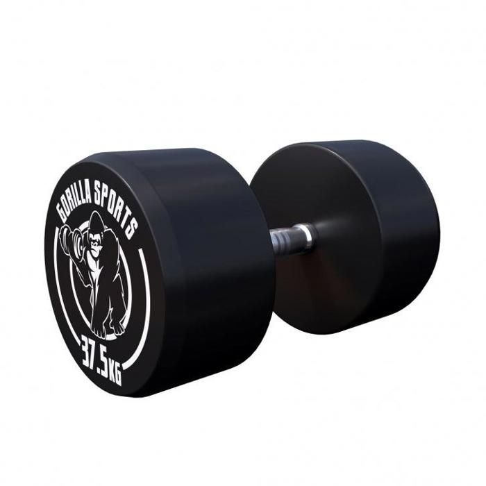 Gorilla Sports - 2,5 kg à 40 kg Dumbbell haltère poids - 37,5 kg