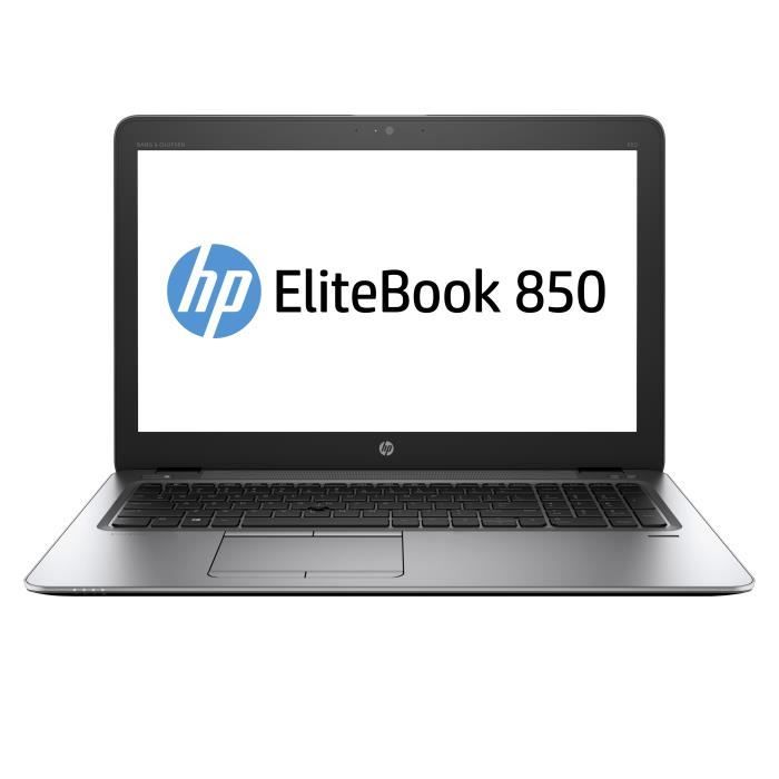 HP Elitebook 850 G4, Intel® Core™ i7 De 7Eme Génération, 2,70 Ghz, 39,6 Cm (15.6"), 1920 X 1080 Pixels, 8 Go, 256 Go