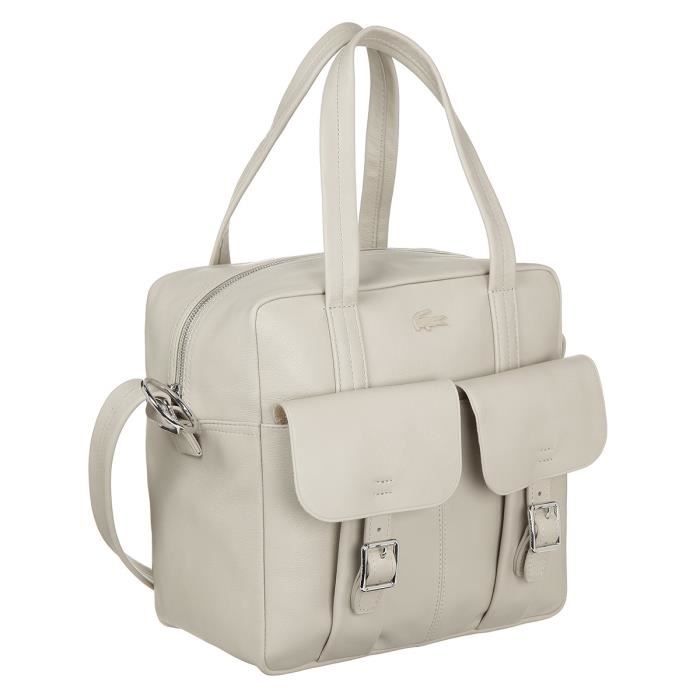 LACOSTE Sac reporter NF2751JA Gris Femme