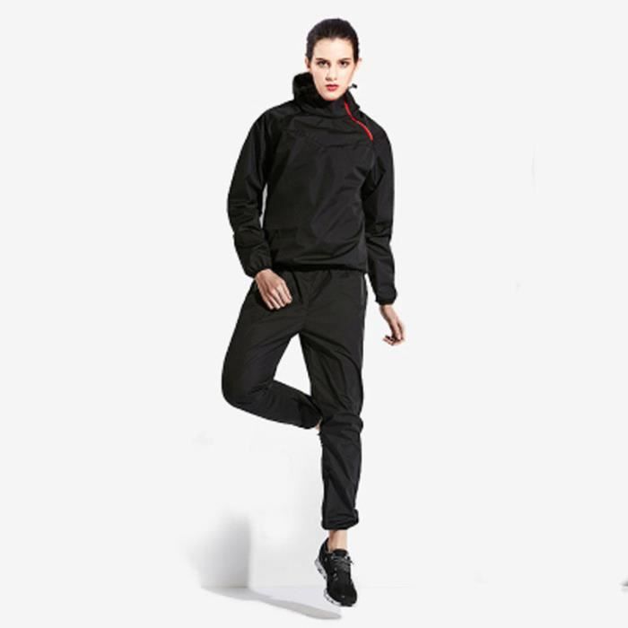Combinaison de Sudation Femme Sport Running Bicolore
