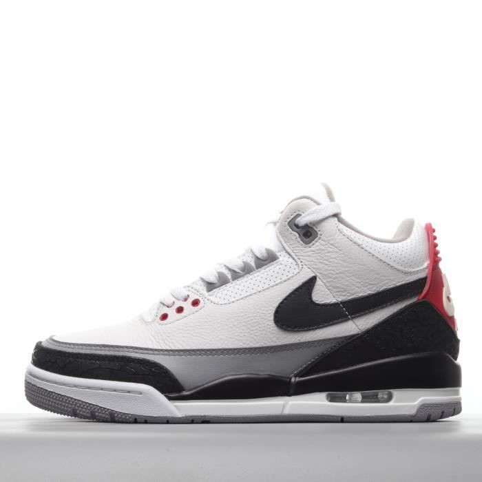 Baskets x Air-Jordan 3 Retro Tinker Fire Red AQ3835-160 Aj3 Homme Femme Sz-42