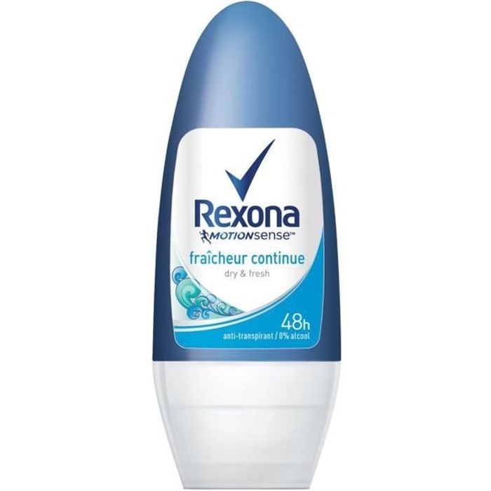 REXONA Déodorant Fraicheur Continue Venus - Bille - Femme - 50 ml