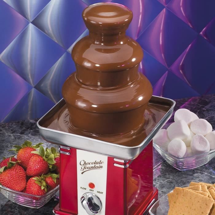 Ménage Fondue Machine Fontaine à Chocolat 3 Etages pour anniversaire Party mariage Hôtel Accueil