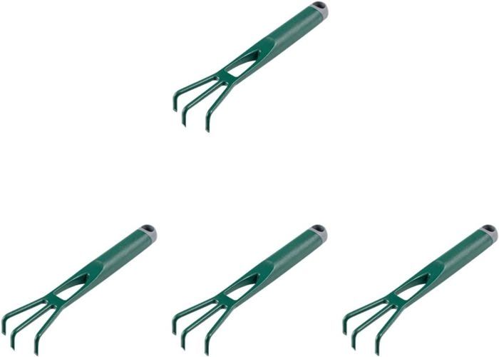 CCYLEZ Motoculteur Manuel Avec Dents En Acier Inoxydable, Poignée