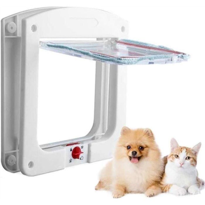 Rideau De Porte En PVC Pour Chien - Transparent 200x18.6 Cm - Coupe-vent Pour Niche Ou Intérieur