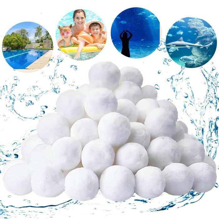 Balles filtrantes pour piscine, balles de filtration pour systèmes de
