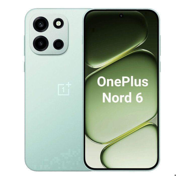 ONEPLUS Smartphone  Nord 6 5G (CPH2795) 12+512GB Fresh Mint (Vert）