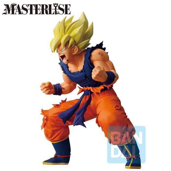 Figurine Ichibansho Dragon Ball Z Masterlise Super Saiyan Son Goku battle O - vue 7