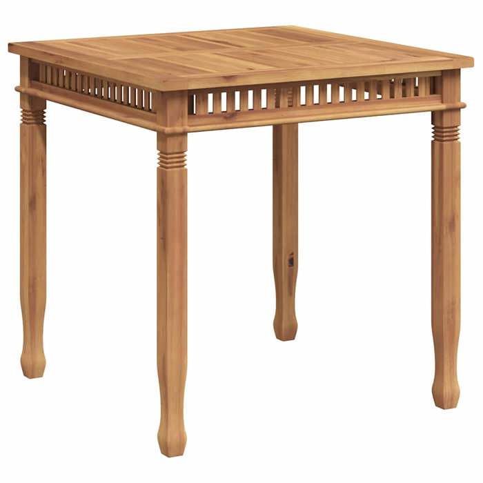 Mobilier de jardin - HAOSHOP - Table à dîner de jardin 80x80x80 cm Bois de teck solide&01_15090