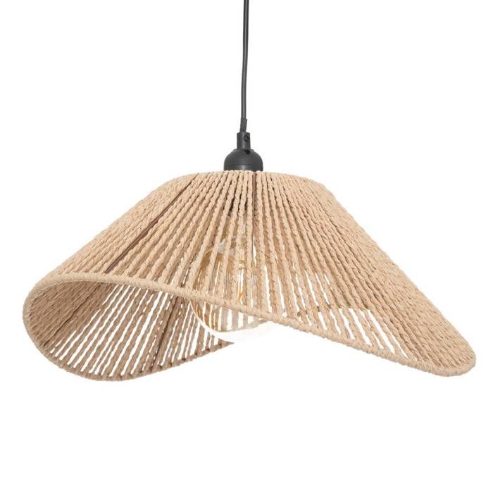 Suspension en corde MYHA - Beige 45 x 40 cm