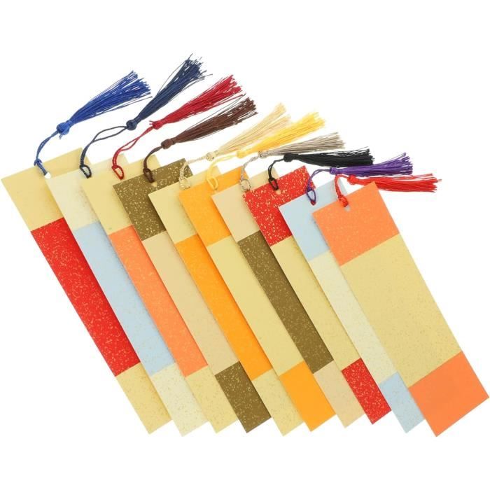 Glands Dorés Décoratifs - Lot De 20, Longueur 13-14 Cm - Polyester, Pour DIY, Signets, Décorations Festives - 7