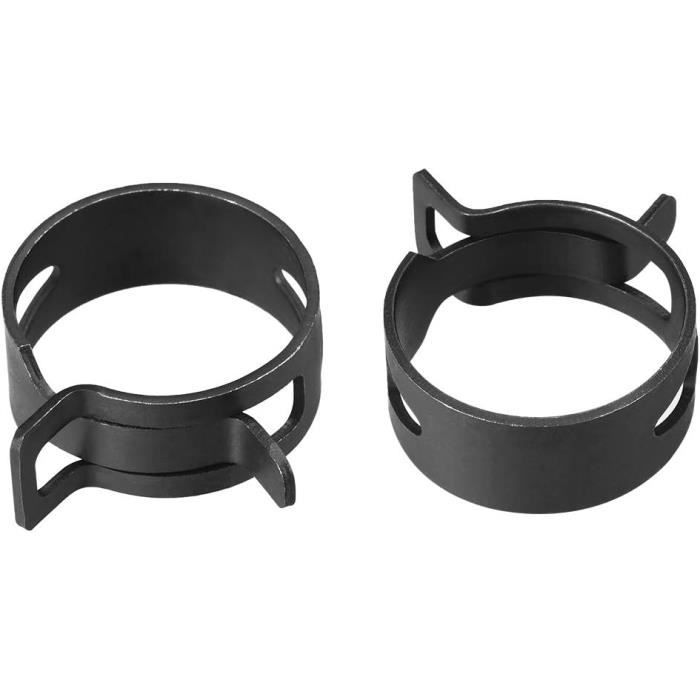 Acier Bande Agrafe 13mm Pince Ressort Tube Agrafe Noir Manganèse Acier