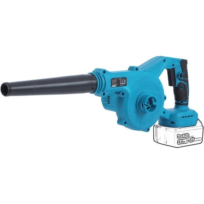 Soplador De Hojas Inalámbrico KATSU FIT-Bat 21V - Motor Brushless, 1.5Ah Batería Incluida