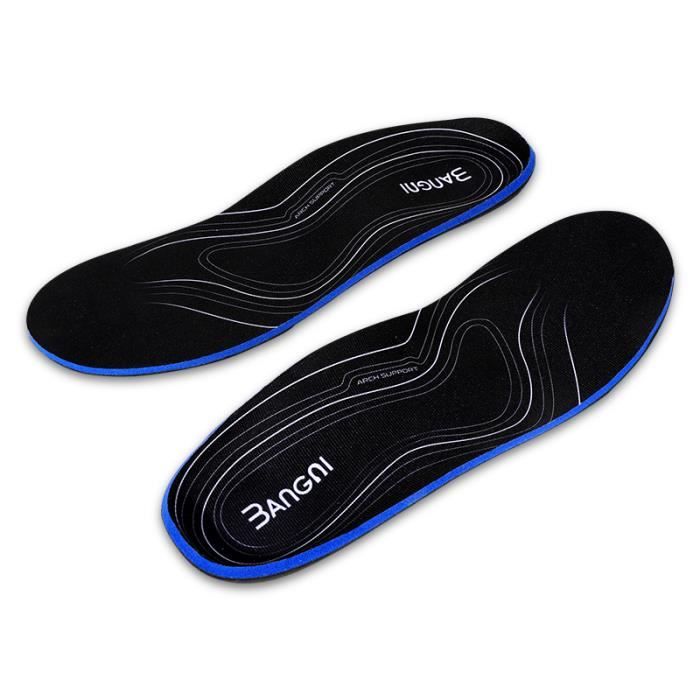 Semelles Orthopédiques Homme Femme - Soutien Arche Rigide Anti Fasciite Plantaire Et Métatarsalgie Pour Sport