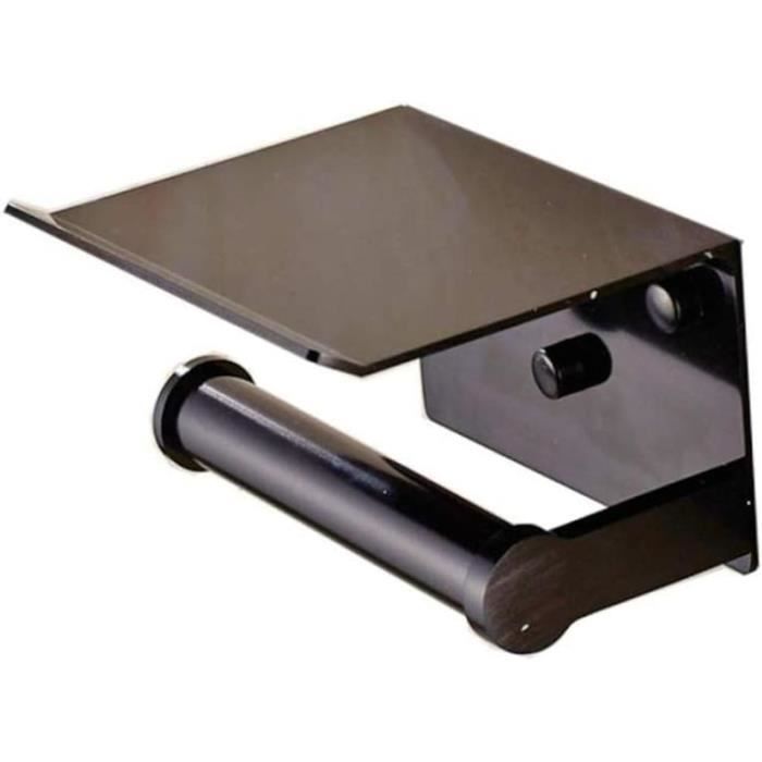 Porte-rouleau WC Design Chevalier - Finition Chrome Antique - Laiton, Fixation Murale - Renovators Supply