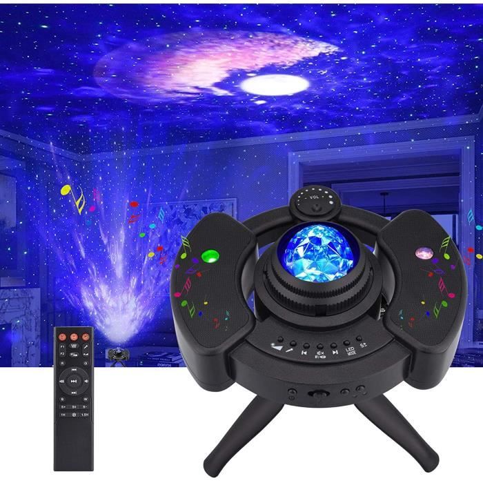 Projecteur Galaxy LED – Ciel étoilé Avec Bluetooth Et Télécommande – Neuf
