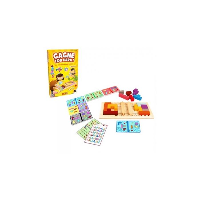 Jeu de société évolutif Gagne ton papa de GIGAMIC pour enfants à partir de 3 ans