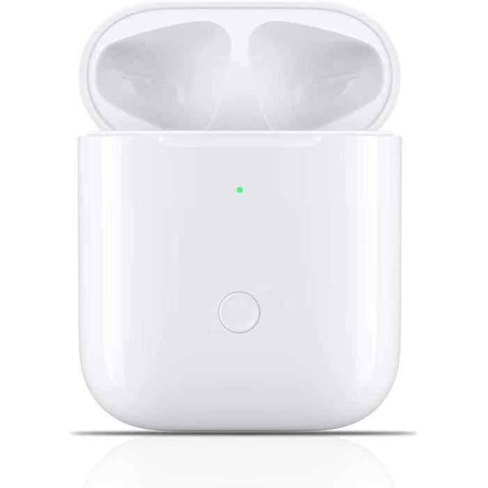 Étui De Charge Sans Fil Meliif Pour AirPods Pro 1 Et 2 - Avec Bouton Sync - Charge USB-C Et Qi