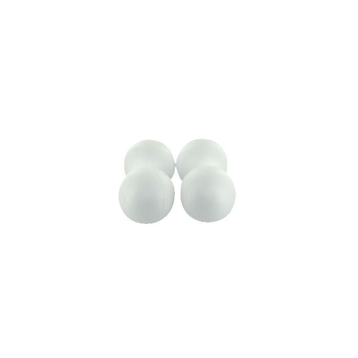 Lot De 10 Boules Polystyrène 3 Cm - Ignifugé M1, Pour Décoration, Bricolage, Loisirs Créatifs - 2