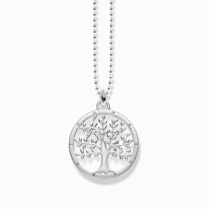 Thomas Sabo KE1660-001-21 Collier Femme Arbre d'Amour - Achat / Vente  sautoir et collier Thomas Sabo KE1660-001-21 Argent Argenté -