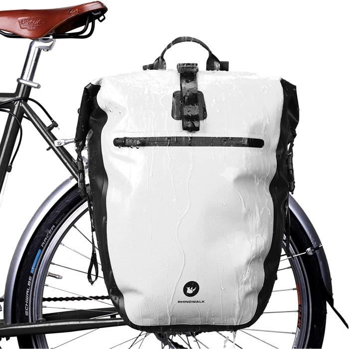 Wildken Sacoche Velo Porte Bagage Arriere, Sac à Dos étanche et