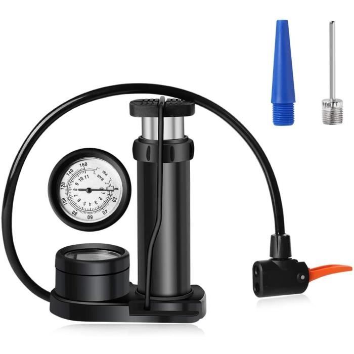 Pompe À Vélo Pour Toutes Les Valves Puissante Pompe À Air Avec Poignée