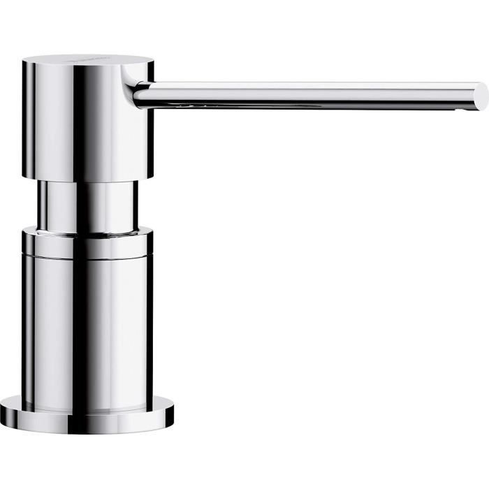 SPORWAY Distributeur De Savon Liquide Vaisselle 350ml - Avec Porte-Éponge Et Bac Égouttoir - Noir