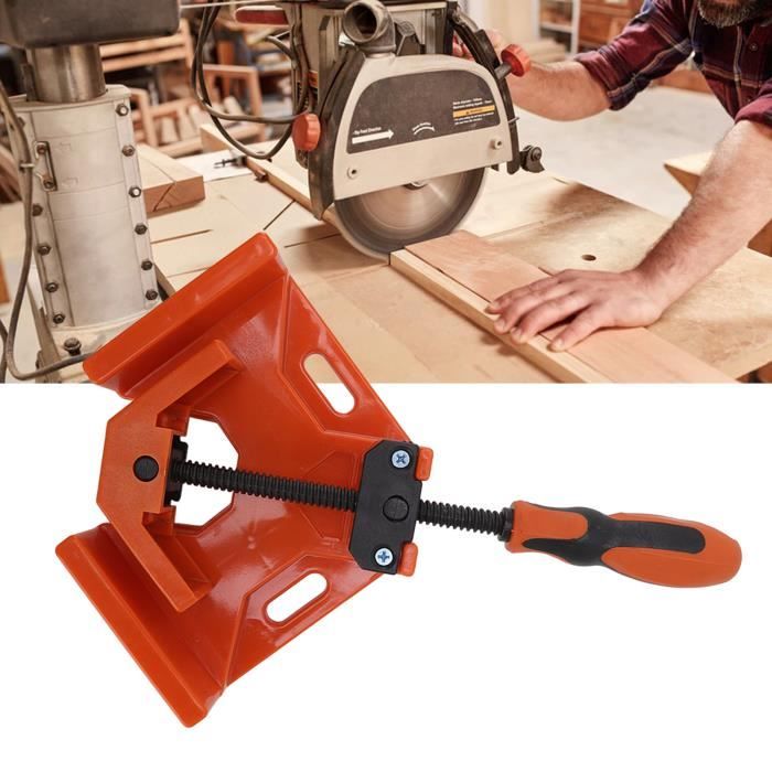 Pince D'Angle à 90° Pour Menuiserie - Pince En C Multifonction Acier Carbone Pour Assemblage Bois